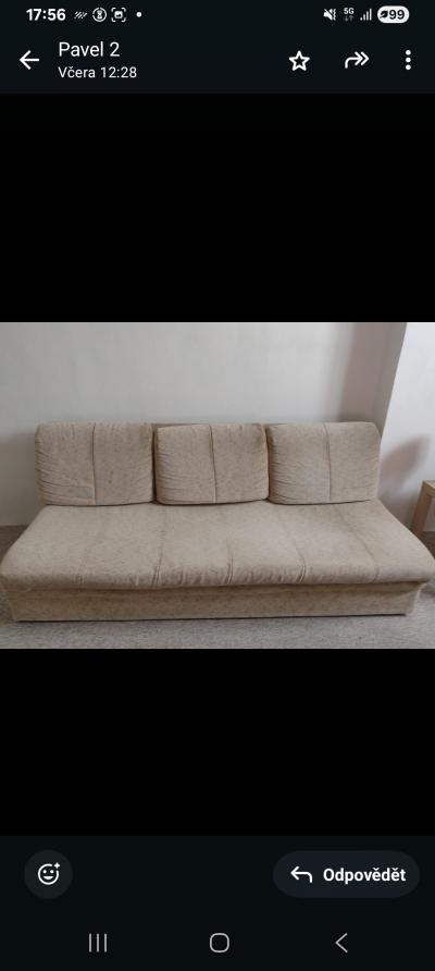 Rozkládací sedačka