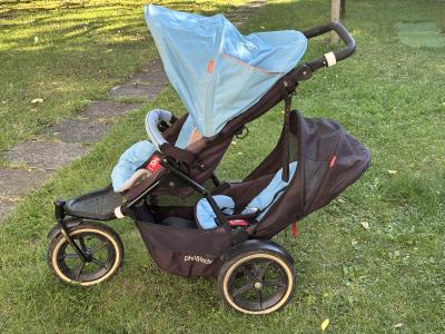 Kočárek pro dvě děti Phil and Teds