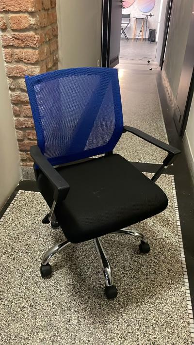 Kancelářská židle modrá