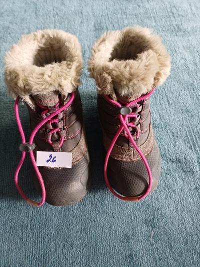 Zimní botky dívčí