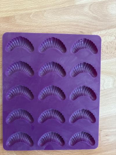 Silikonová forma na rohlíčky