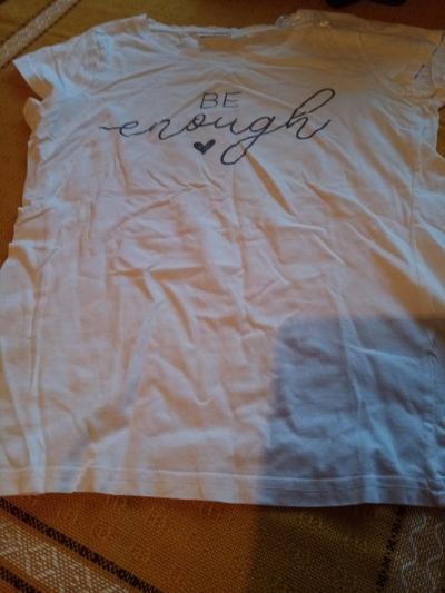 bílé triko BE nenošené