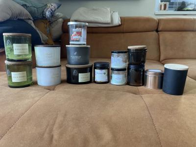 Sklenice od svíček