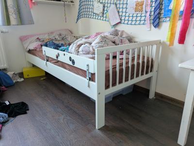 postel dětská bílá 160 cm 2x