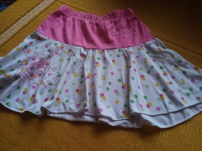 sukýnka puntík  4-6