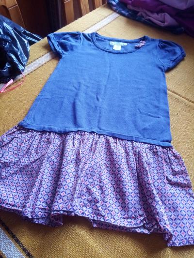 šatičky 128 dvoubarevné