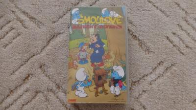 VHS kazeta Šmoulové - Báječný Silvestr