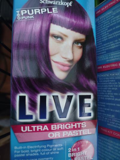 Nová barva na vlasy - prošlá