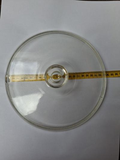 Sklenena poklicka, prum. 23 cm