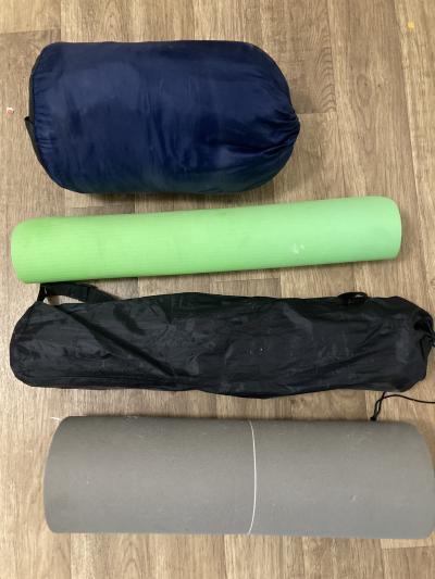 3 Karimatky a spacák