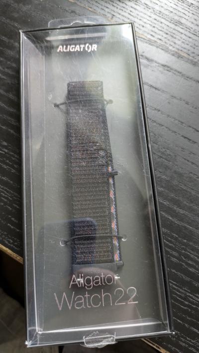 Reminek na hodinky aligator 22mm