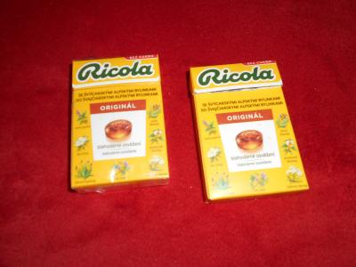 2x Ricola bonbony