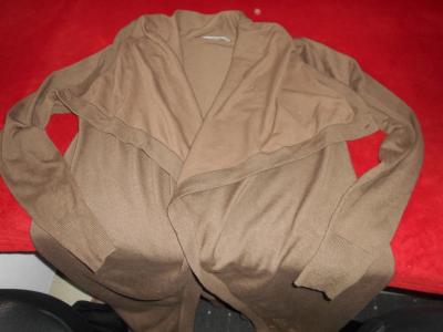 Kardigan dlouhý hnědý