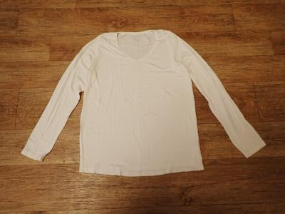 Bílé triko, velikost M (40/42)