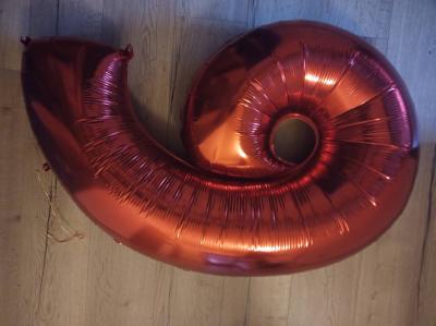 Balon cislo 6 nebo 9