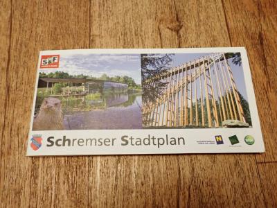 Mapa Schrems a okolí