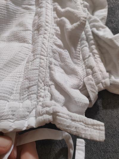 Mantinel do postýlky bílý