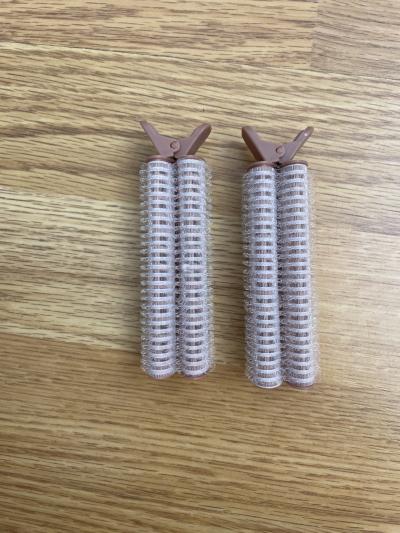 Spony na objem vlasů