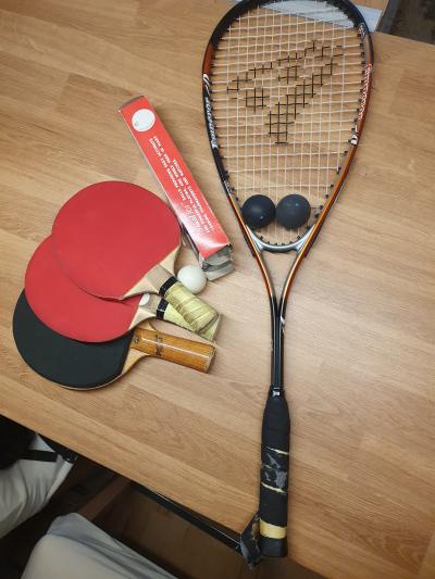 Daruji za odvoz vybavení na stolní tenis a squash