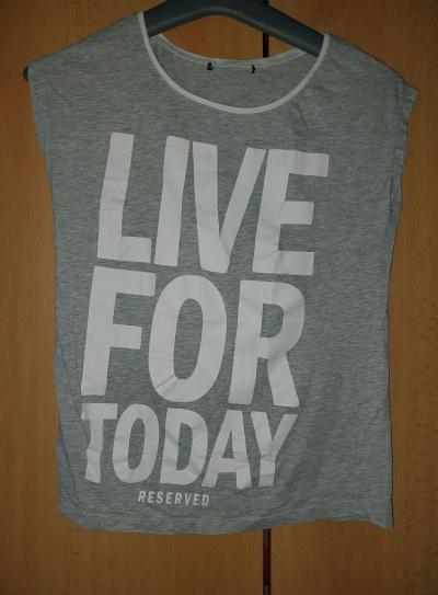 Dámské tričko šedé vel L