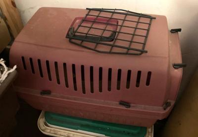 Přenoska na kočku.