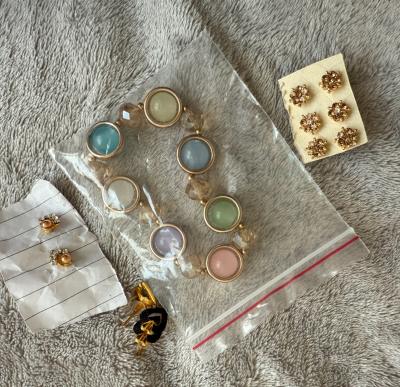 Bižuterie - náramek, náušnice