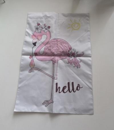 Zahradní vlajka flamingo