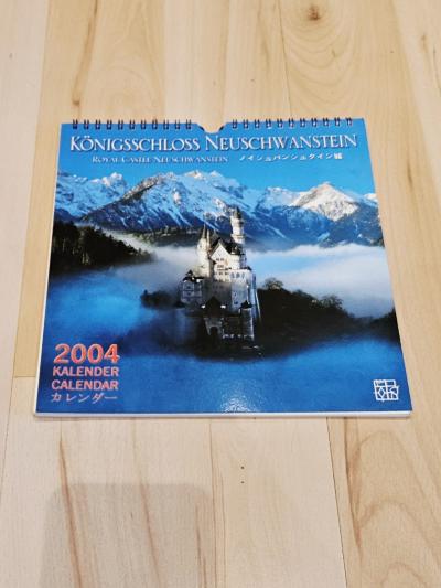 Zámek Neuschwanstein - kalendář