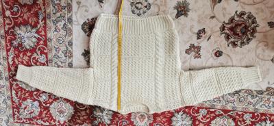 Huňatý vlněný svetr 1