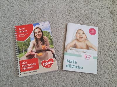 Průvodce příkrmy a Naše děťátko - brožury