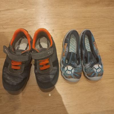 Daruji dětské pantofle vel. 27, tenisky vel. 29