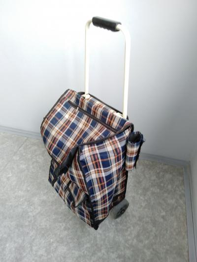 stará taška na kolečkách