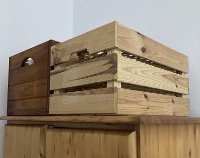 Dřevěné krabice