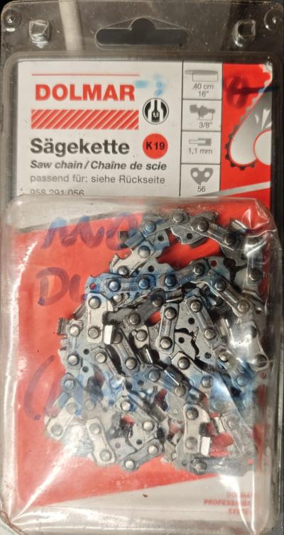 Nový řetěz na pilu 16" 40cm 3/8" 1,1mm 56 zubů