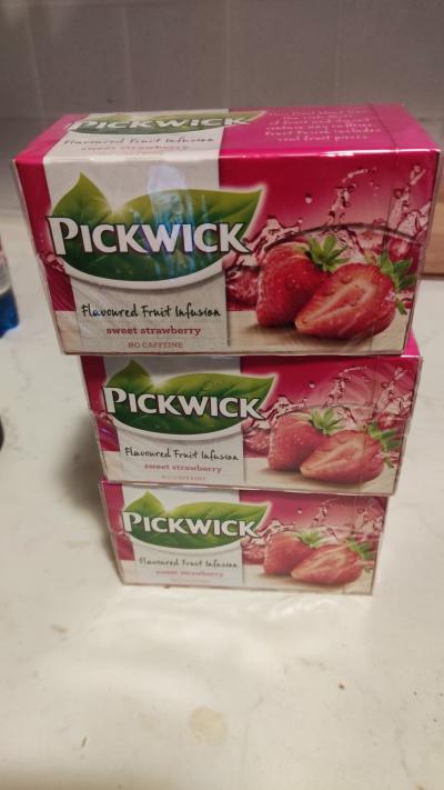 3 ks nerozbalený Pickwick čaj - prošlý 7/2024