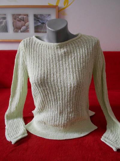 Zelenkavý svetřík  zn. Nautica vel. S