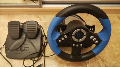 USB volant a pedály