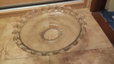 Velká skleněná mísa