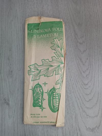Hliníková folie s lametou