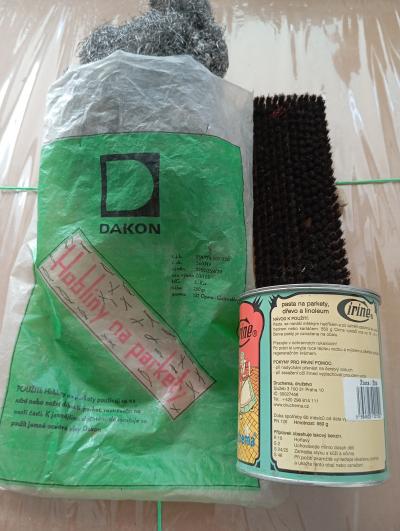 souprava na voskování parket