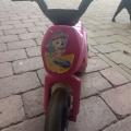 Dětské odrážedlo motorka růžová