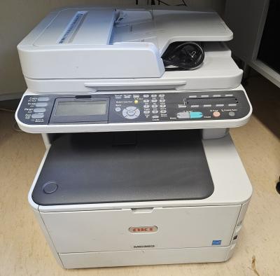 3x multifunční tiskárna Canon, Oki, Epson