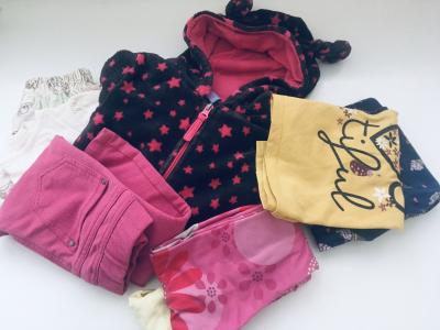 Taška věcí pro holčičku 98-116