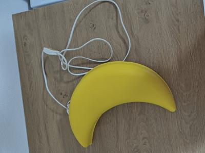 Detske nastenne svitidlo - tvar mesice Ikea
