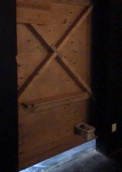 Dřevěná stěna 250x250 cm