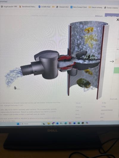 Svod z okapu do sudu