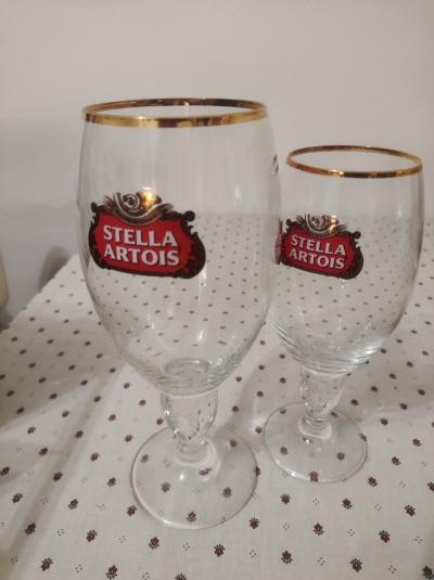 2 sklenice Stella Artois
