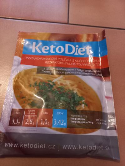 KetoDiet polévka nudlová