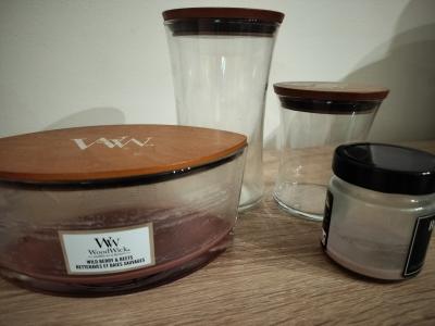 Skleničky od svíček