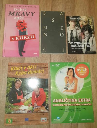 Knihy a DVD